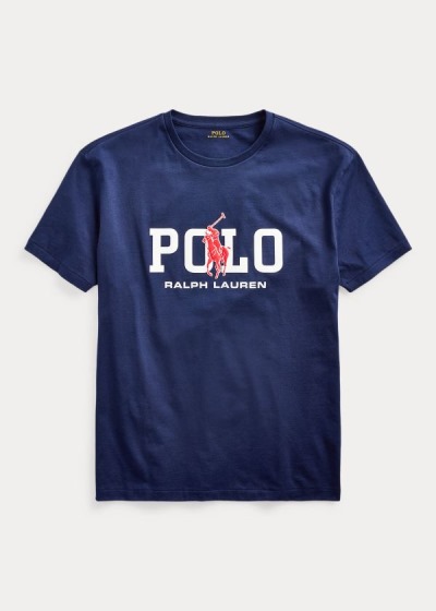 Men's Polo Ralph Lauren Classic Fit Logo T Shirts | 120895YKB